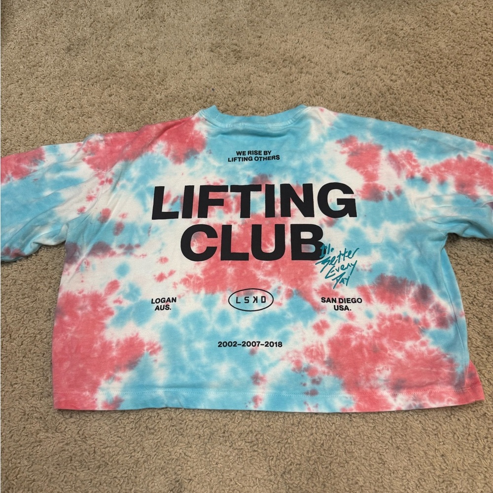 Women’s LSKD crop tshirt. Heavy weight material. Small. Euc